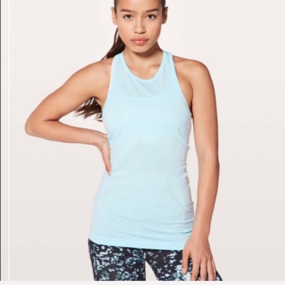NWT lululemon Swiftly T-back Tank - Picture 2 of 4